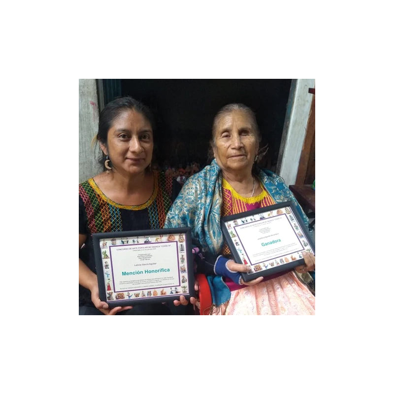 Leticia Engracia García Aguilar & Josefina Aguilar, Ocotlán De Morelos, Oaxaca De Juárez