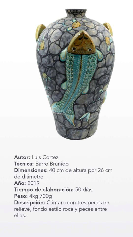 José Luis Cortéz Hernández Tonalá Jalisco barro bruñido ceramics